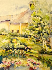 Lily Pond at the Round Barn, Waitsfield, VT